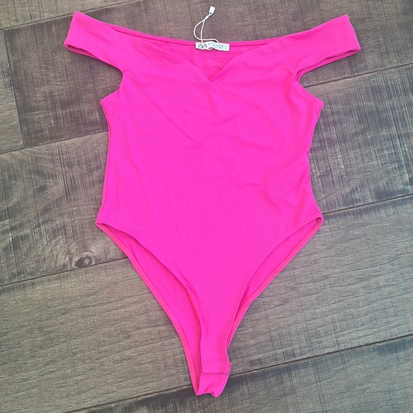 NWOT ZARA  BODYSUIT SIZE M - Picture 2 of 16